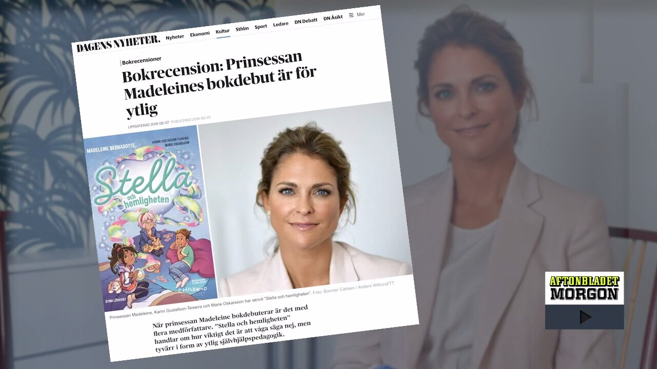 Svala reaktionerna på prinsessans bok: "För ytlig"