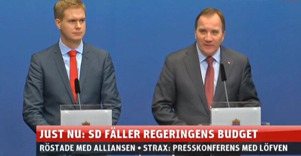 Regeringskrisen dag två – Löfven utlyser extra val