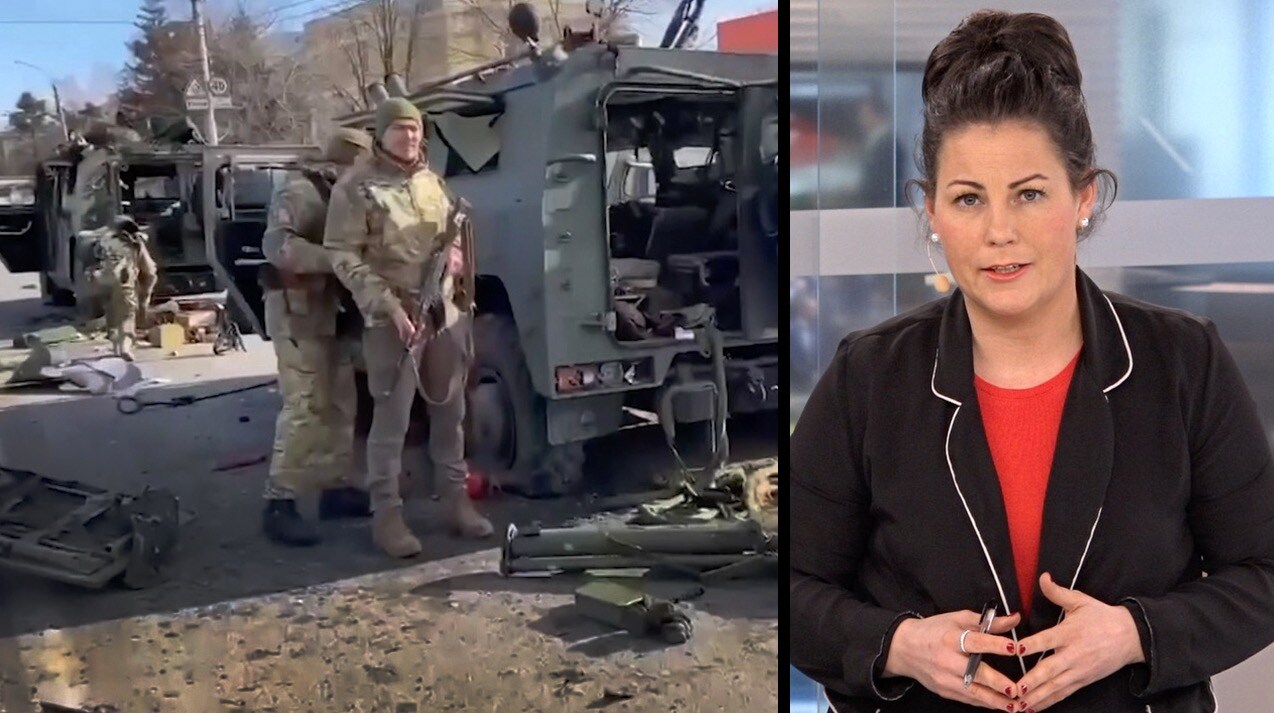 Ukrainas armé har återtagit kontrollen över Charkiv