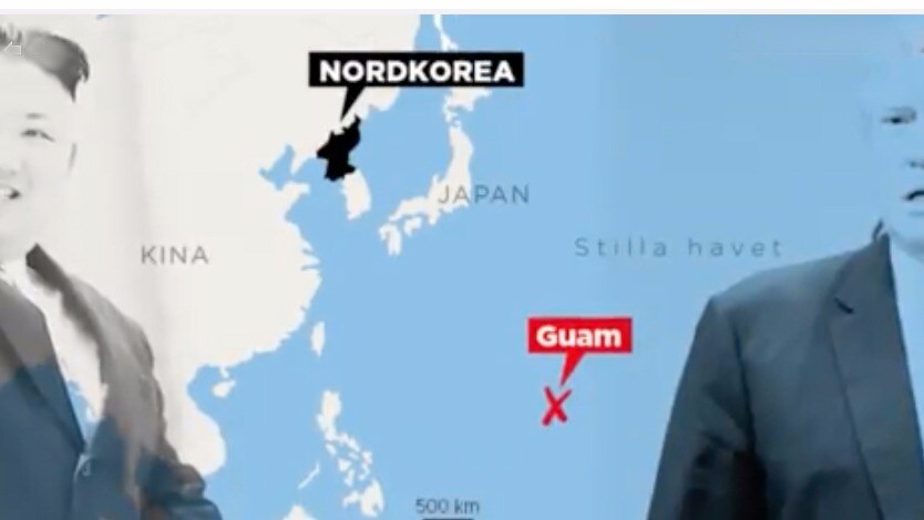 Här är Trumps varning till Kim Jong-Un