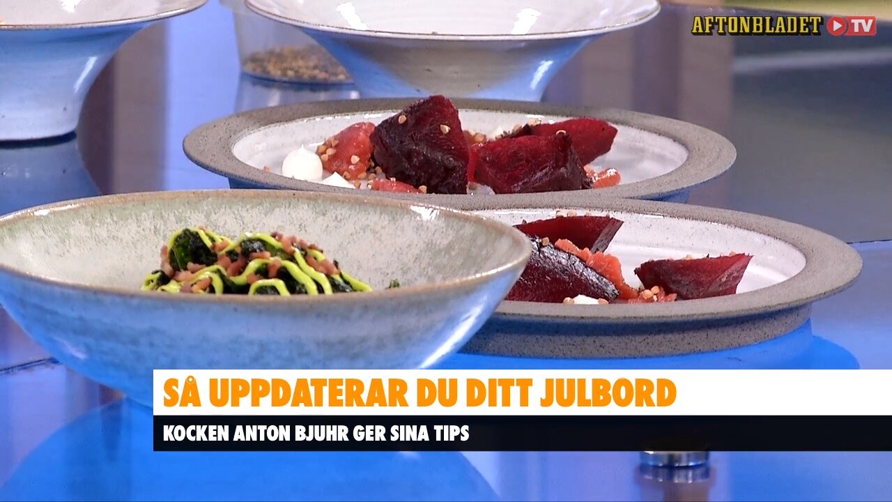 Trött på julskinkan? - Gör alternativ julmat