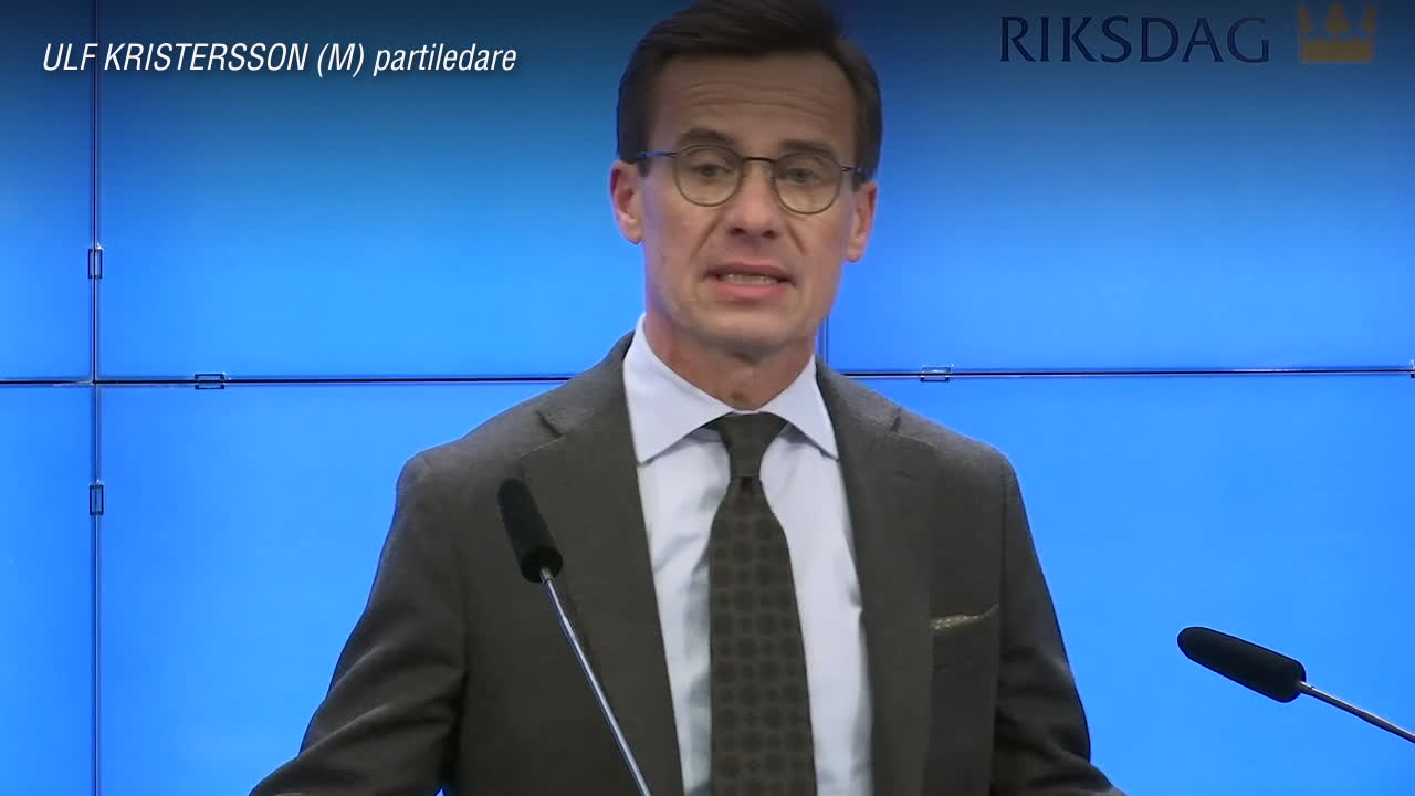 Kristersson (M): ”C och L spräcker Alliansen”