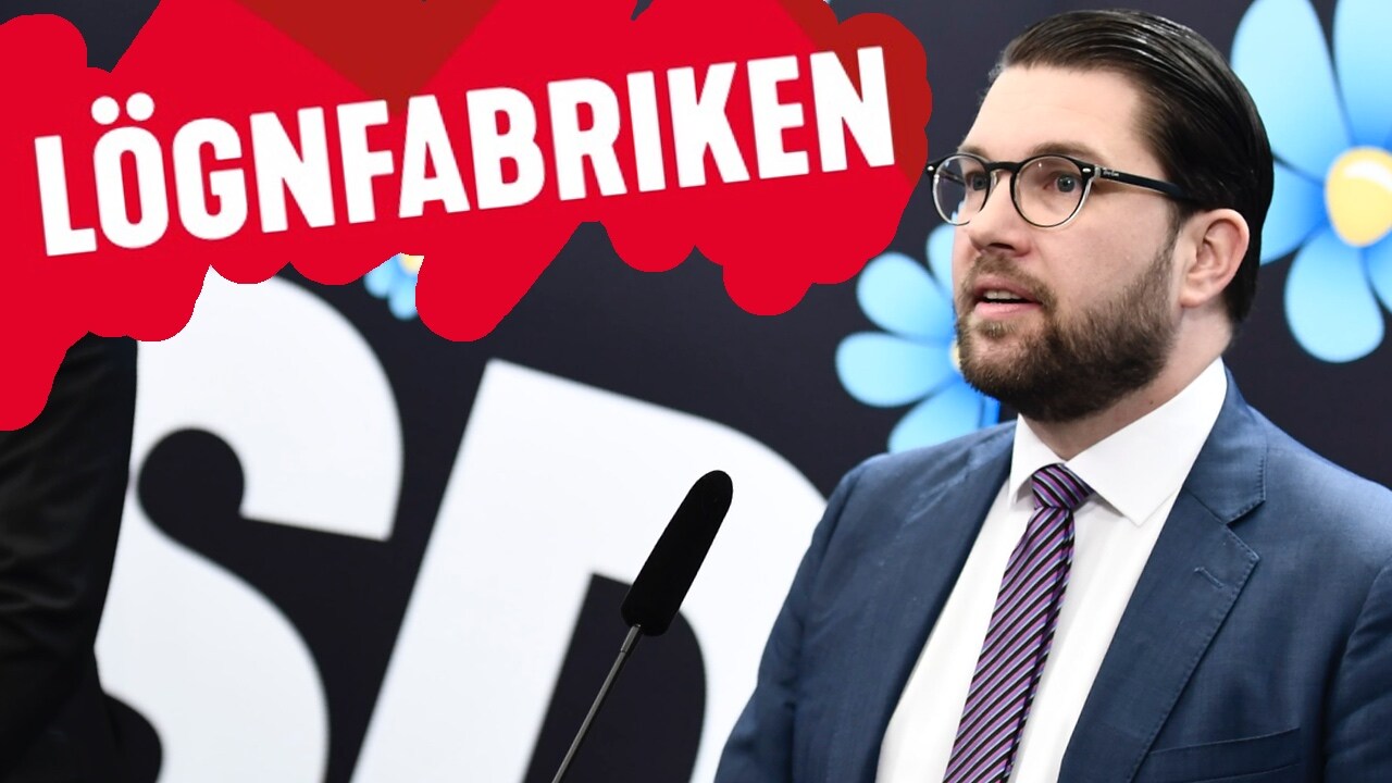 Allt hårdare ton mellan S och SD inför valet