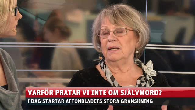 ”Självmord är den onödigaste döden”