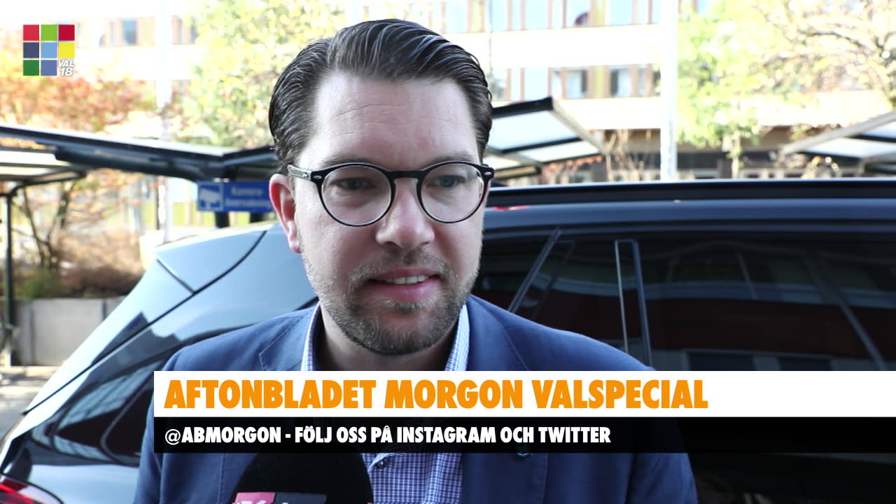 Jimmie Åkesson om valresultatet