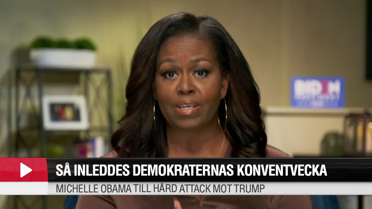 Hör Michelle Obamas hårda ord om Trump