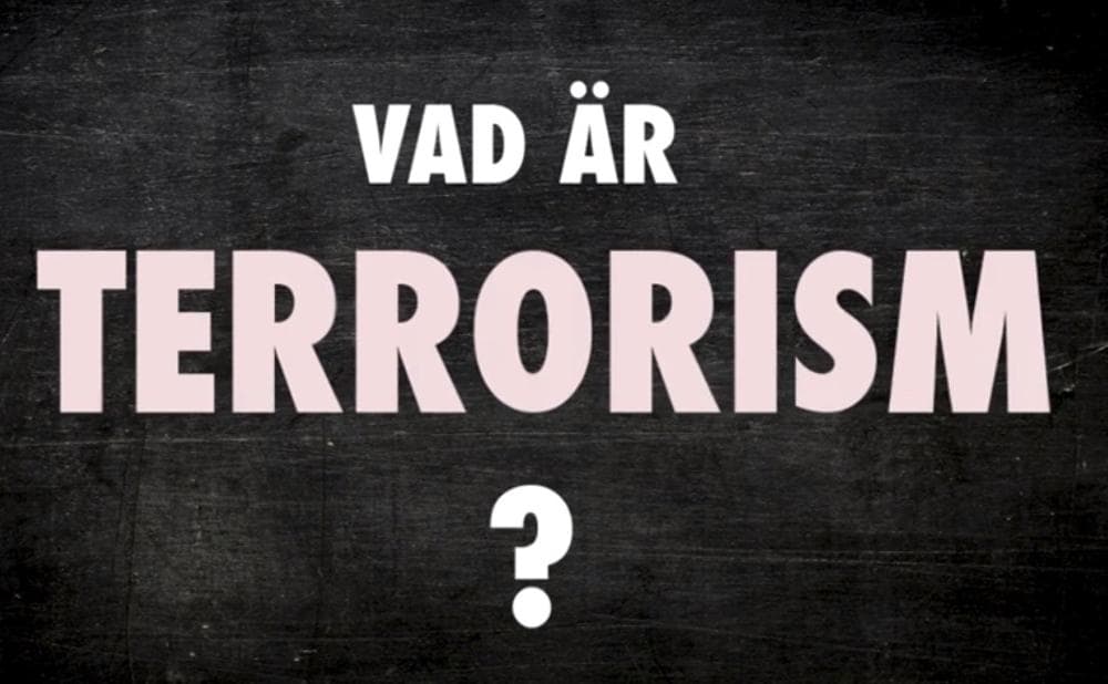 Vad är terrorism?