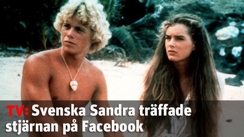 Skövde-Sandra träffade Hollywood-kändisen via Facebook