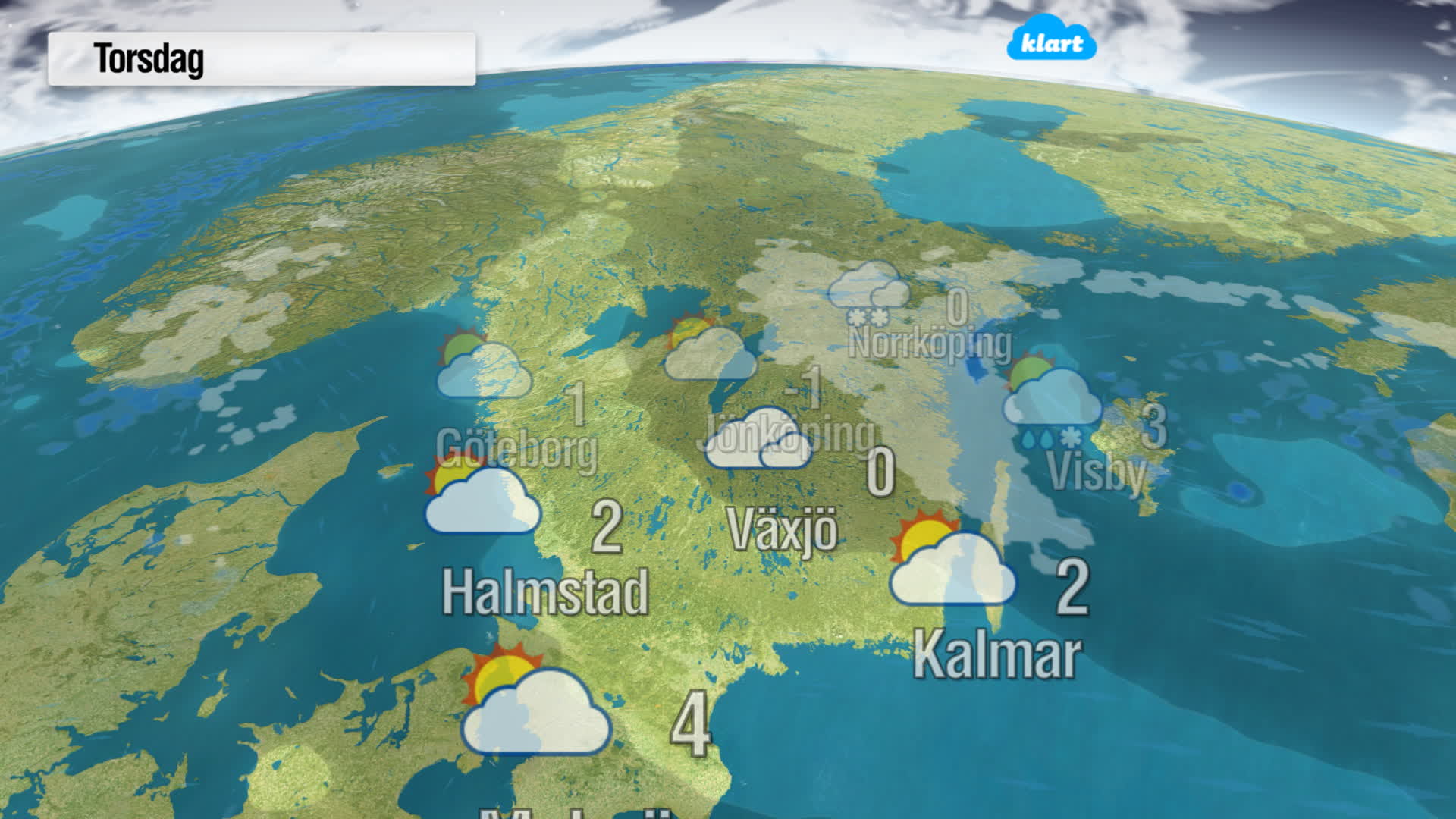 Dagens väder torsdag 27 februari