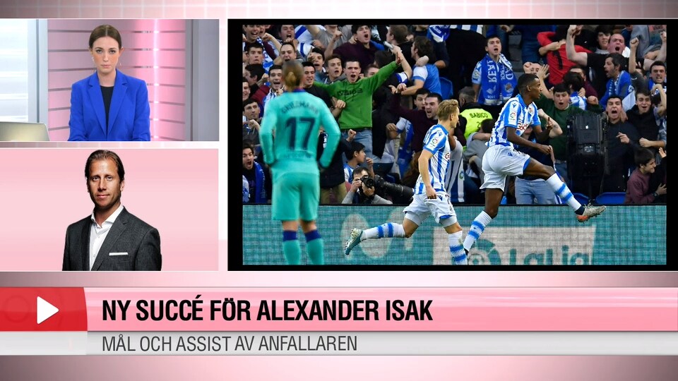 Bank om Isak: "På väg att bli en världsforward"