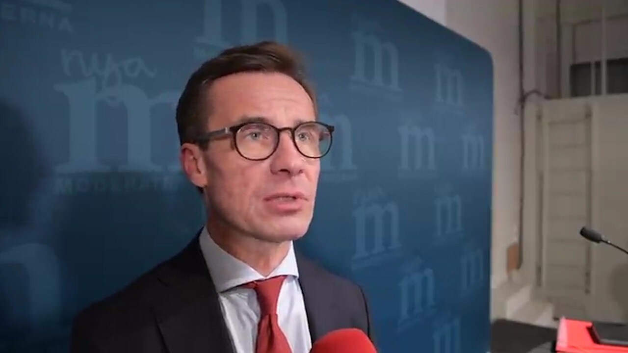 Kristersson talade på M-stämma, pekade ut partiets viktigaste områden