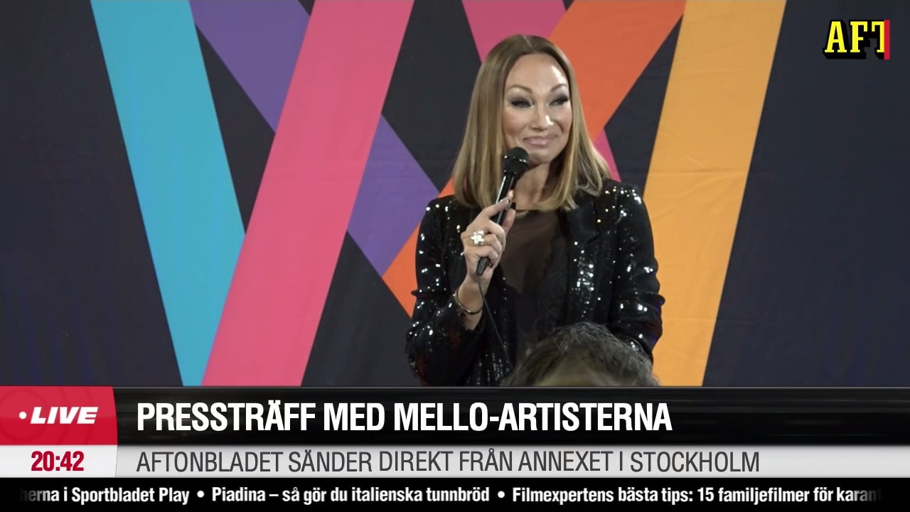 Charlotte Perrelli om svåra låten: "Man blir aldrig helt trygg"