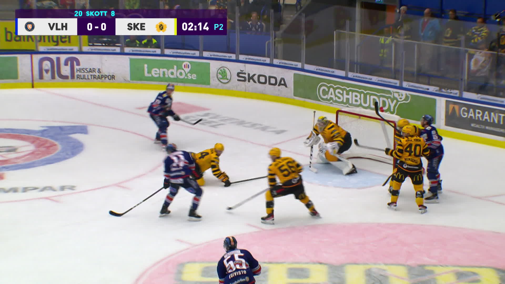 Se höjdpunkterna när Skellefteå slog Växjö