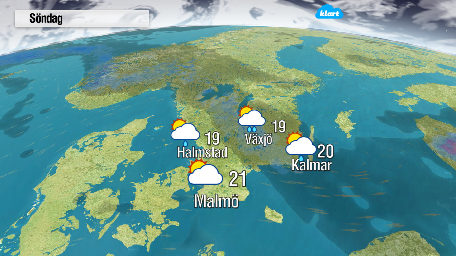 Så blir vädret där du bor
