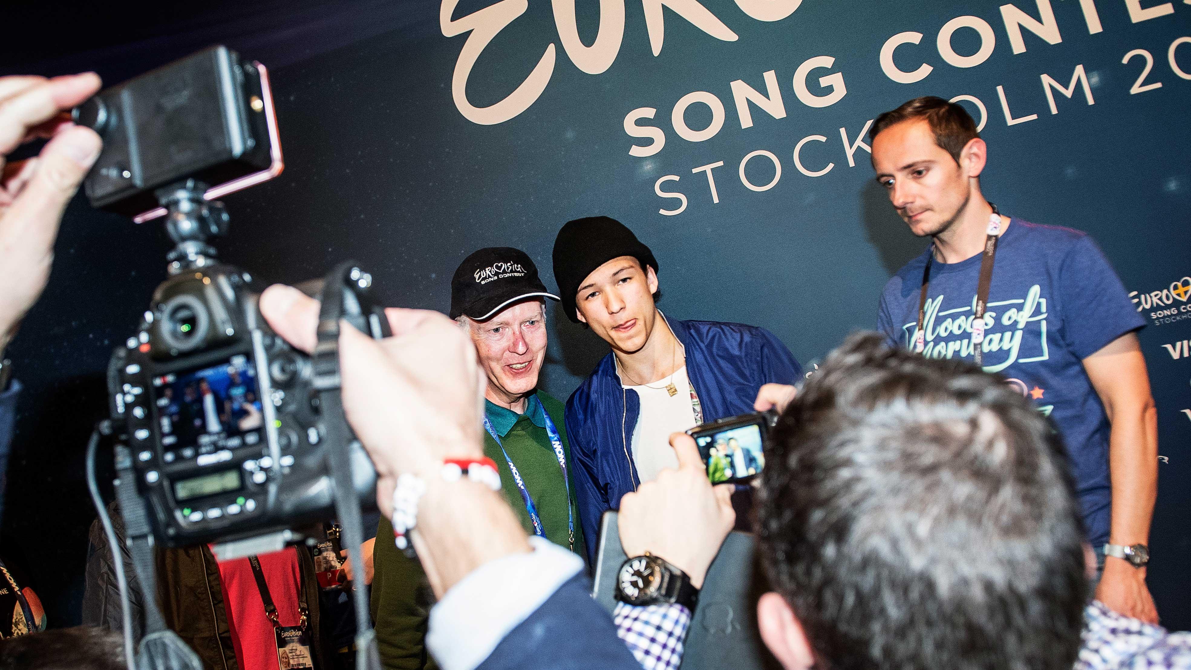 Så preppar Frank för Eurovision