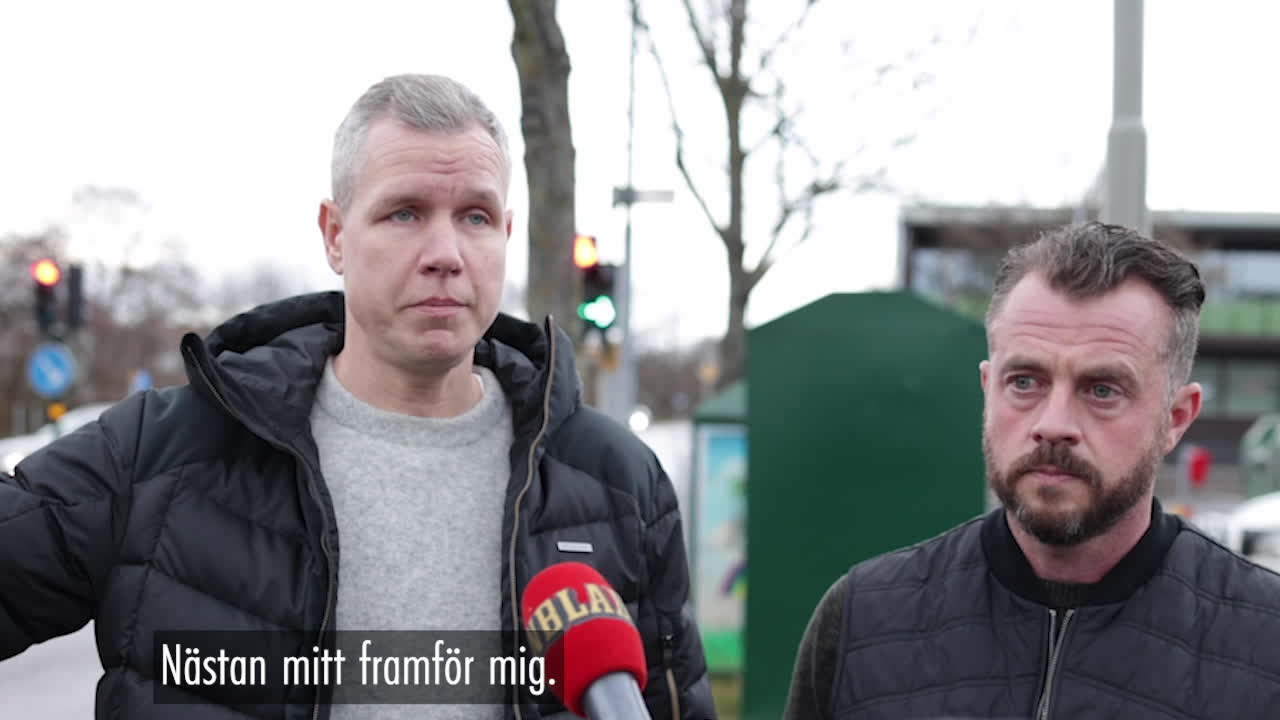 Hjältarna jagade skåpbil – avbröt kidnappning