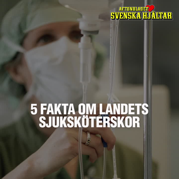 5 fakta om landets sjuksköterskor