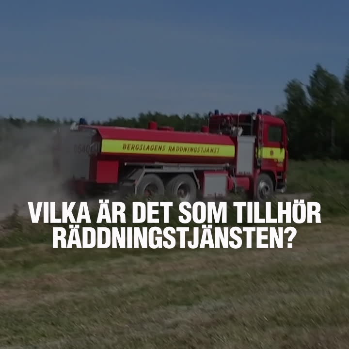 Vilka tillhör Räddningstjänsten?