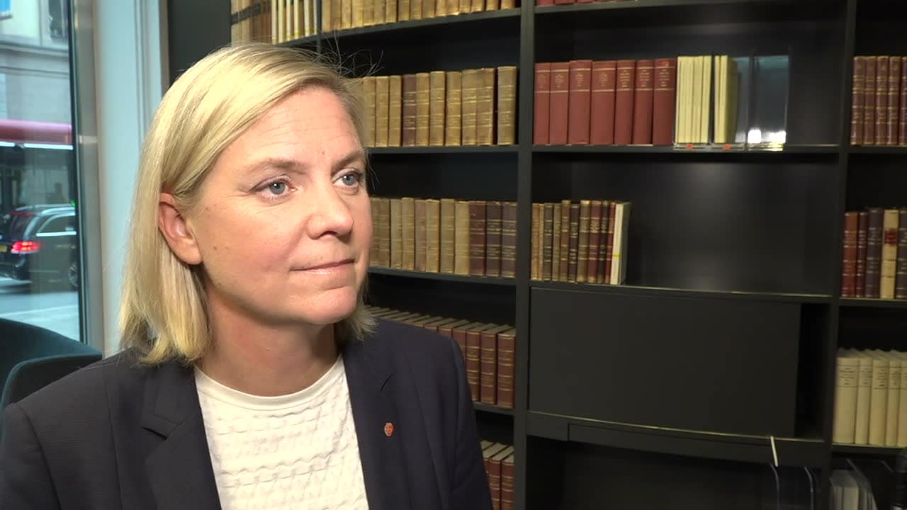 Magdalena Andersson: Att rusa in i bankunionen hade varit olämpligt