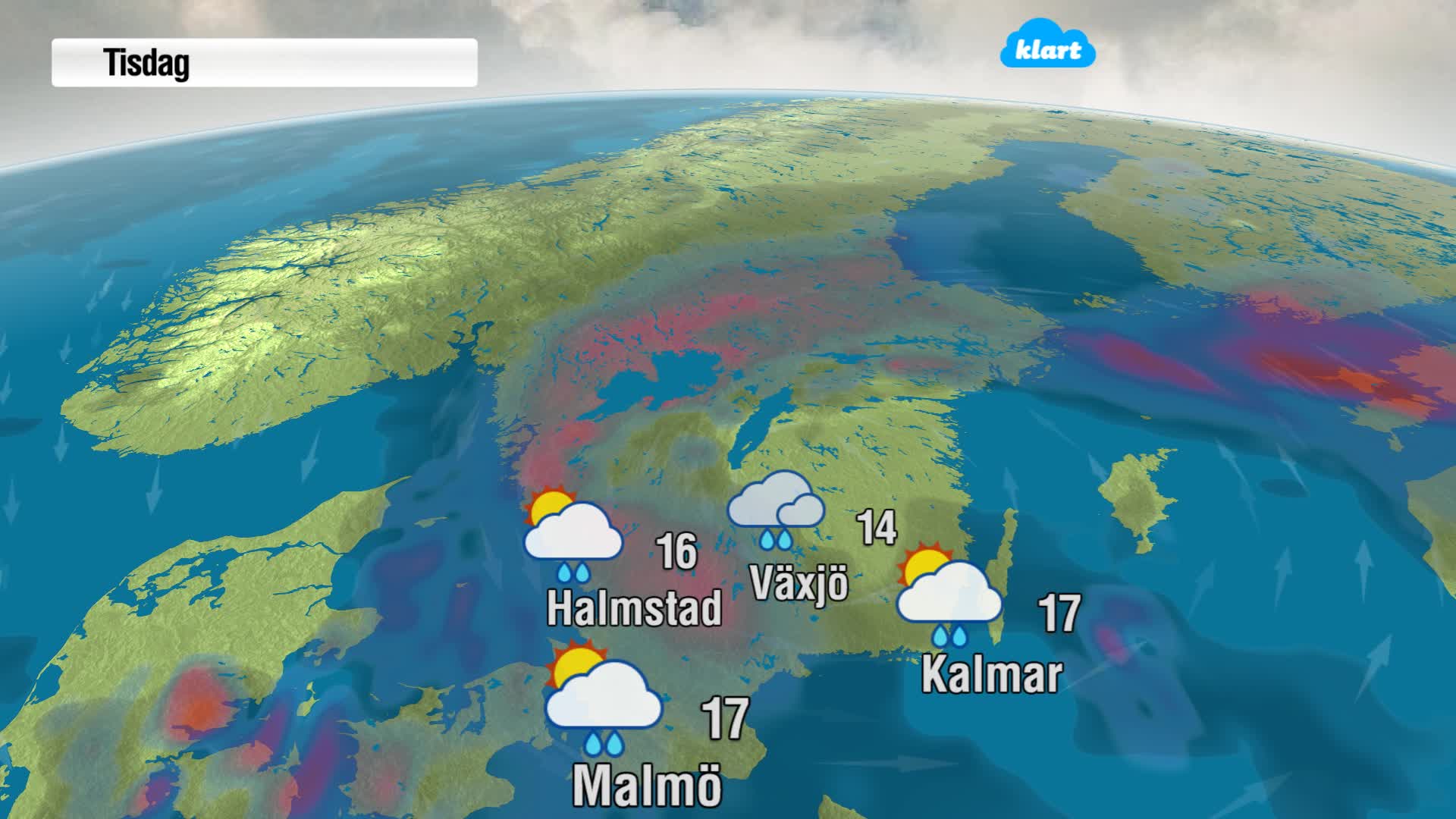 Så blir vädret där du bor