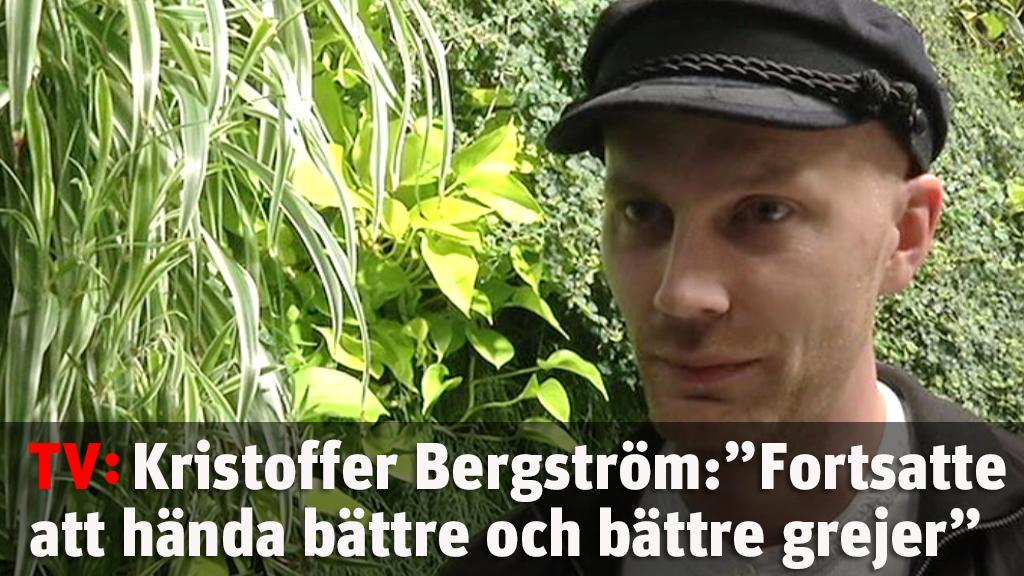 Kristoffer Bergström om tårarna: "En skicklig prestation"