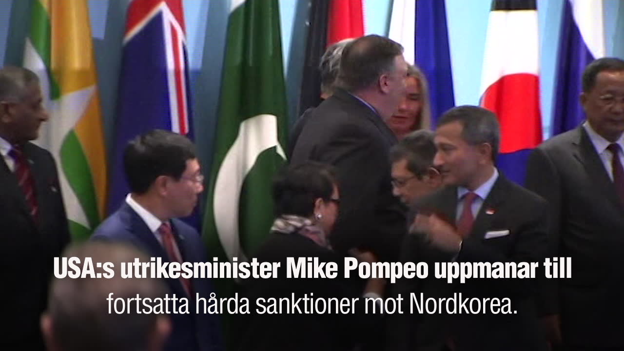 Nytt ordkrig mellan USA och Nordkorea