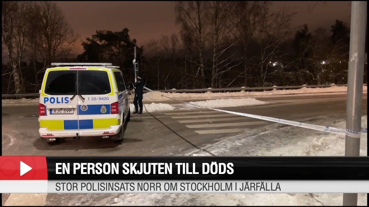 En person skjuten till döds