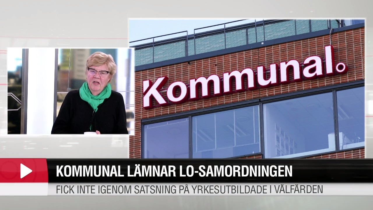 Lena Mellin: "Kan finnas ett egenintresse hos Kommunal"