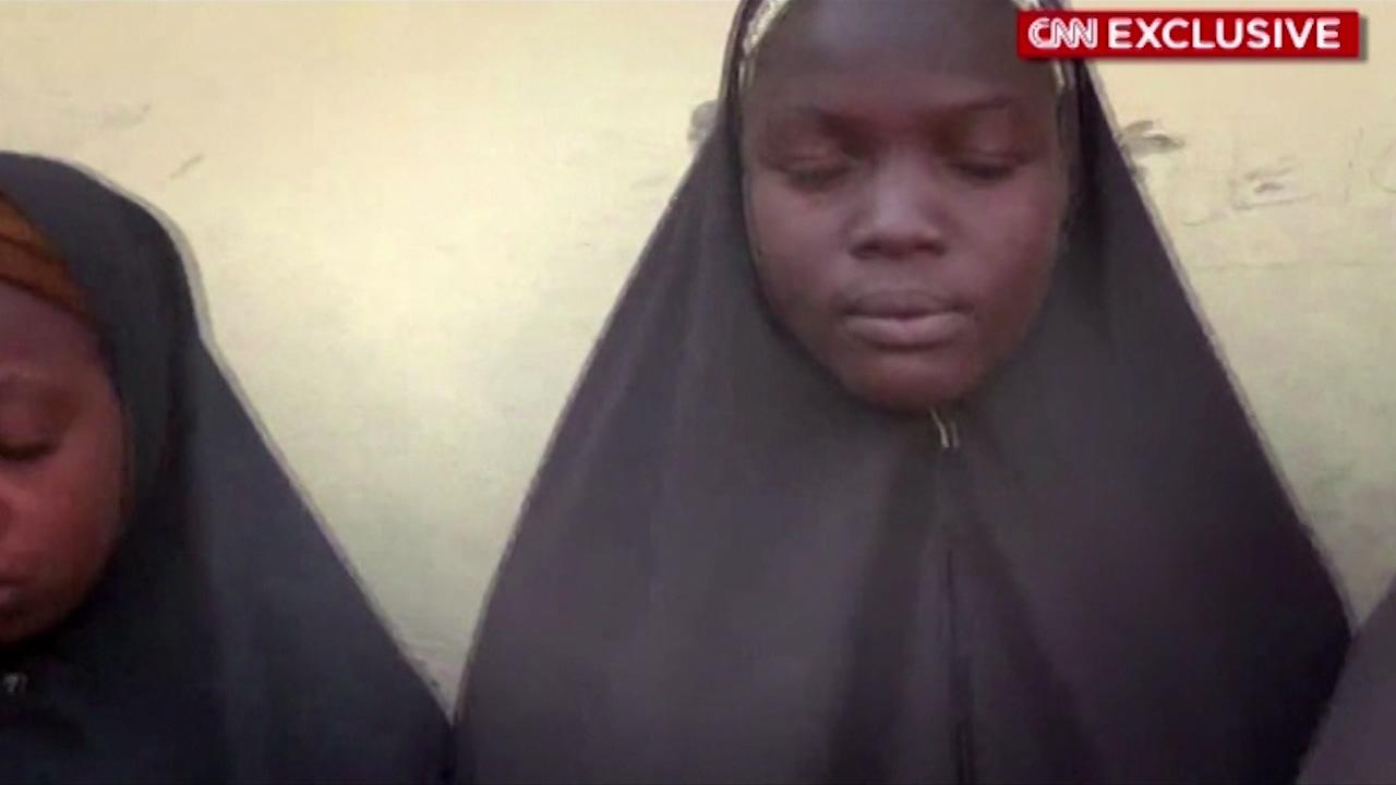 Boko Haram-video visar kidnappade flickor