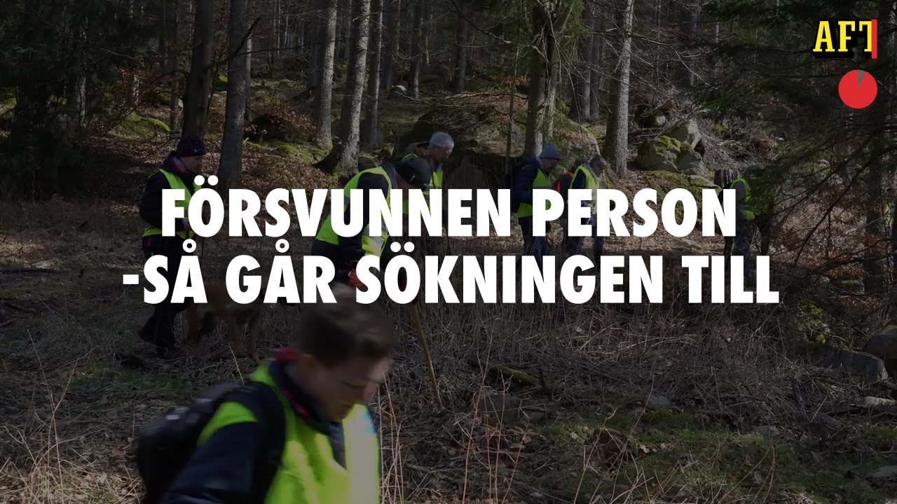 Så söker polisen och Missing People efter en försvunnen person