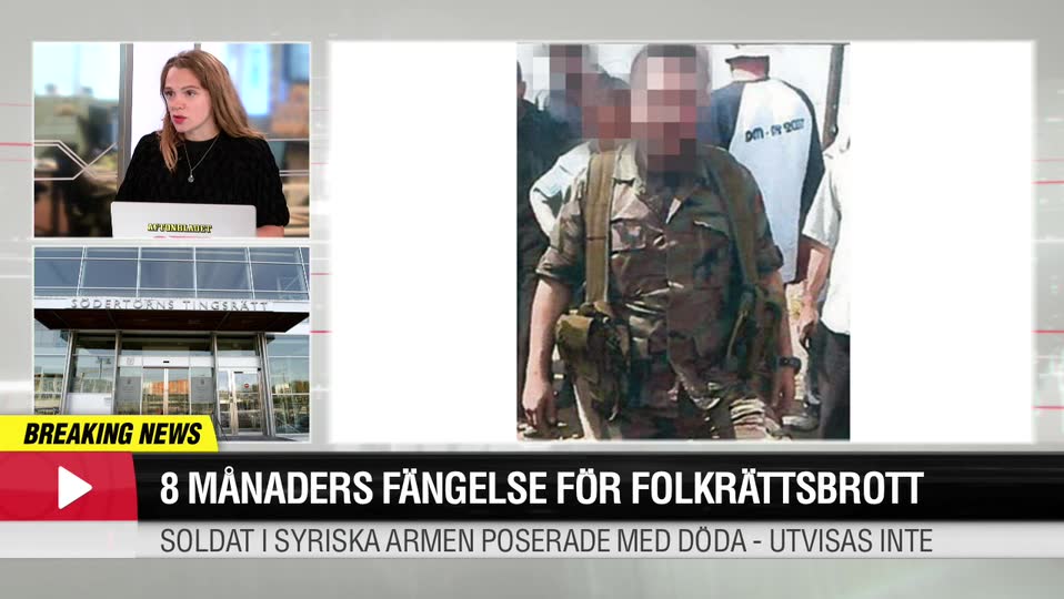 8 månaders fängelse för folkrättsbrott