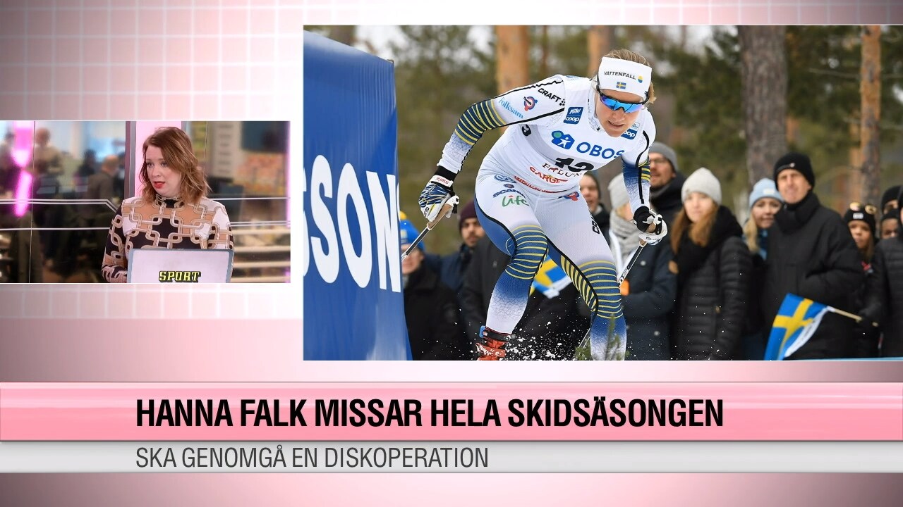 Falk missar säsongen: "Skönt att hon får veta"