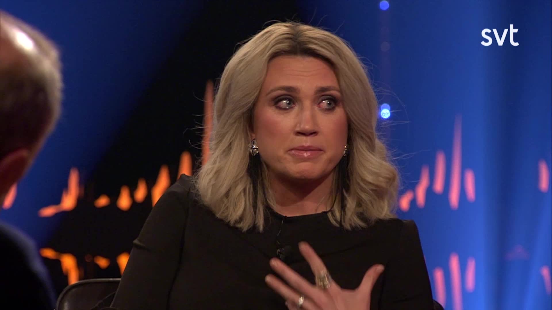 Läckberg i tårar över pappans död