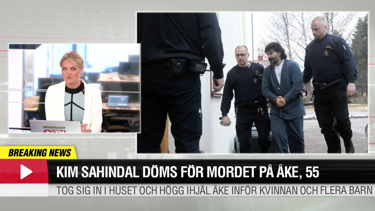 Kim Sahindal döms till livstid för mordet på Åke, 55