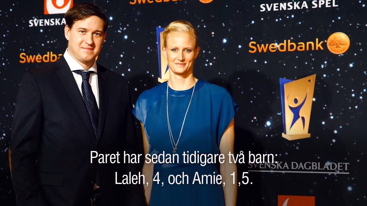 Carolina Klüft väntar barn