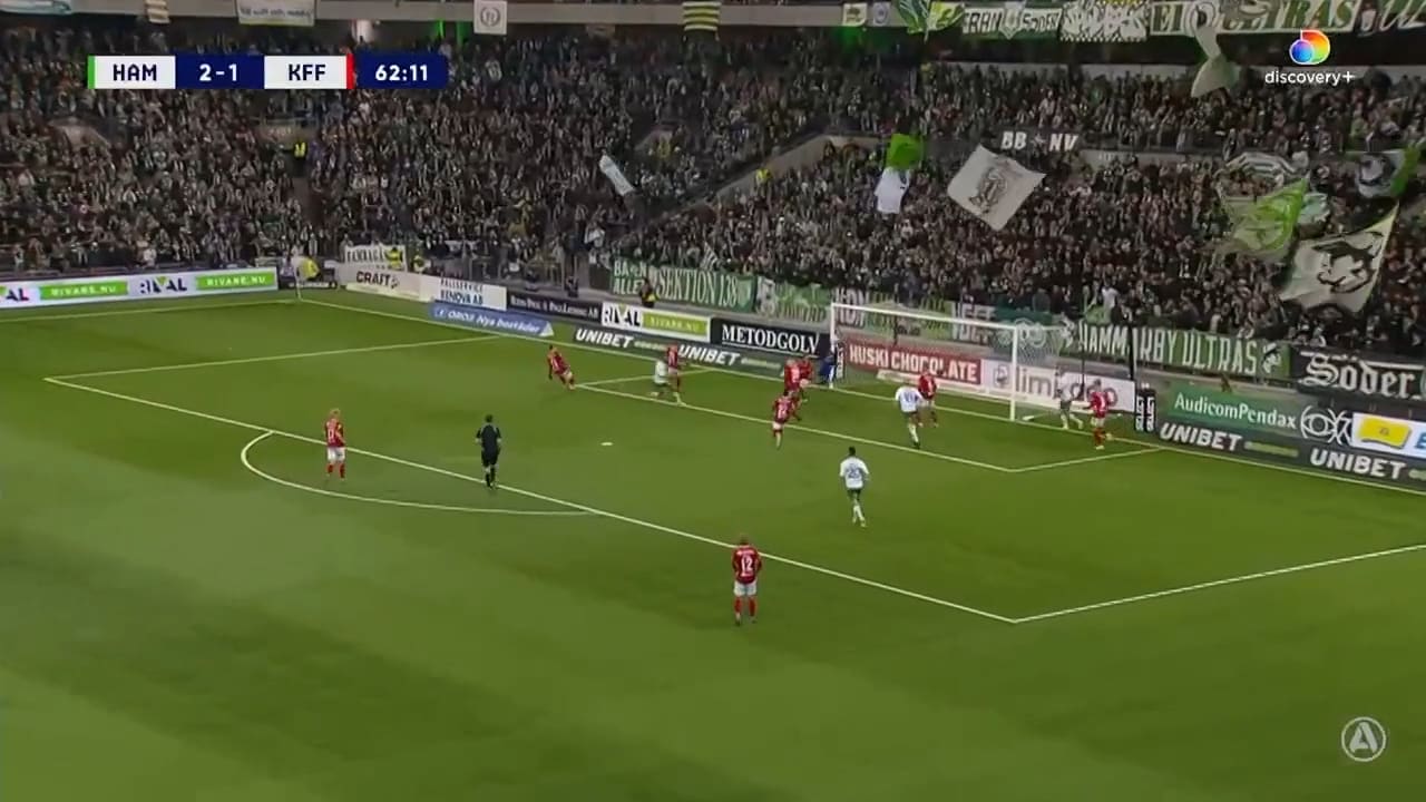 Hammarbys målfest – besegrade Kalmar