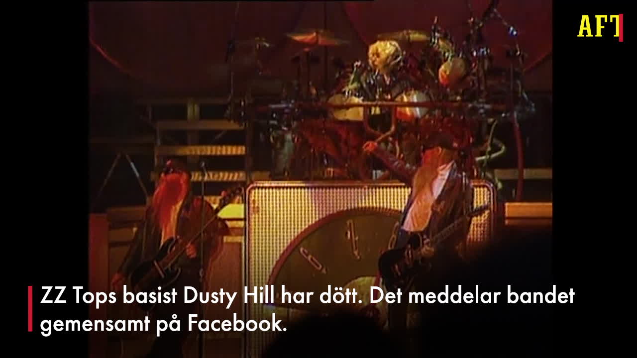 Dusty Hill har dött – blev 72 år gammal