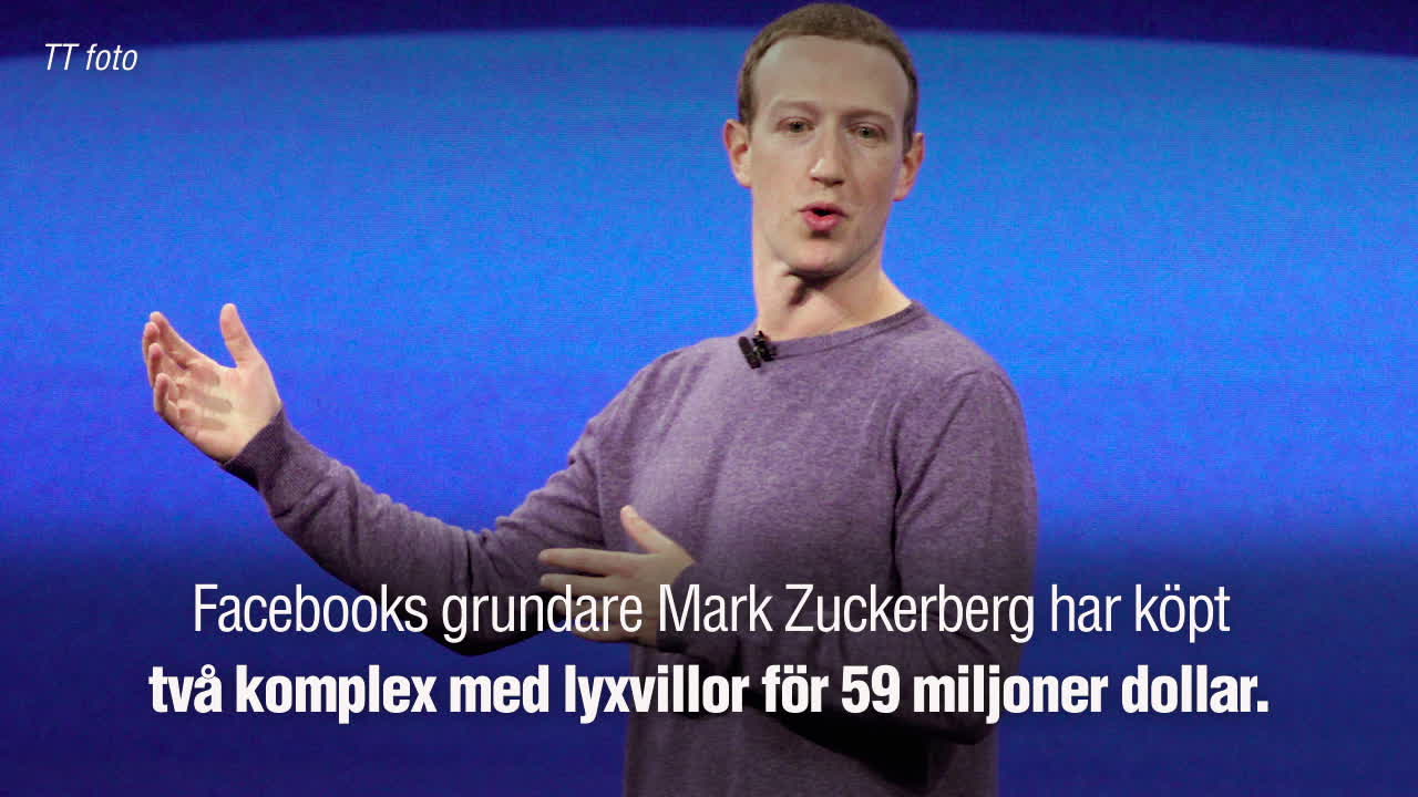 Se bilderna på Zuckerbergs nya lyxköp