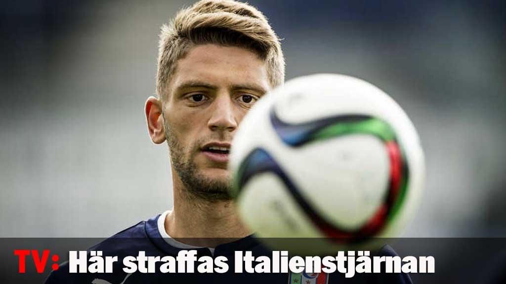 Här straffas Italienstjärnan