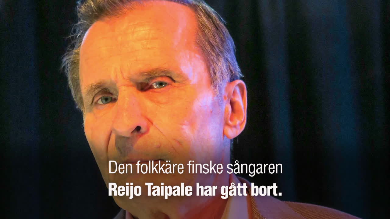 Folkkäre finske sångaren Reijo Taipale har dött – blev 79 år gammal