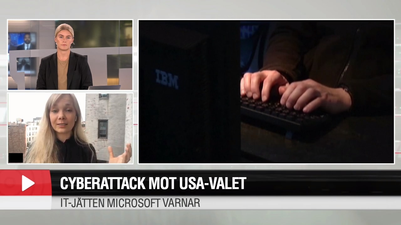 Cyberattack mot USA-valet