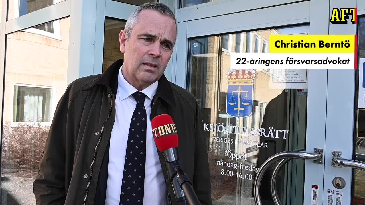 Hör 22-åringens advokat om häktningsbeskedet