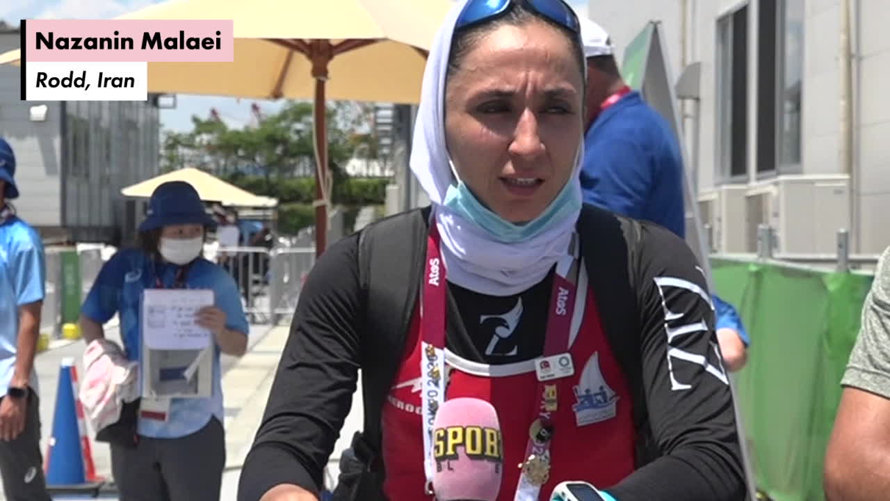 Skrek ut sin smärta efter loppet