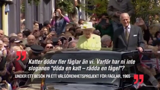 Prins Philips märkliga kommentarer – här är grodorna vi minns