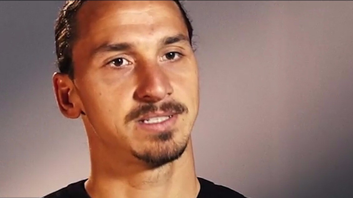 Kryptiska svaret från Zlatan