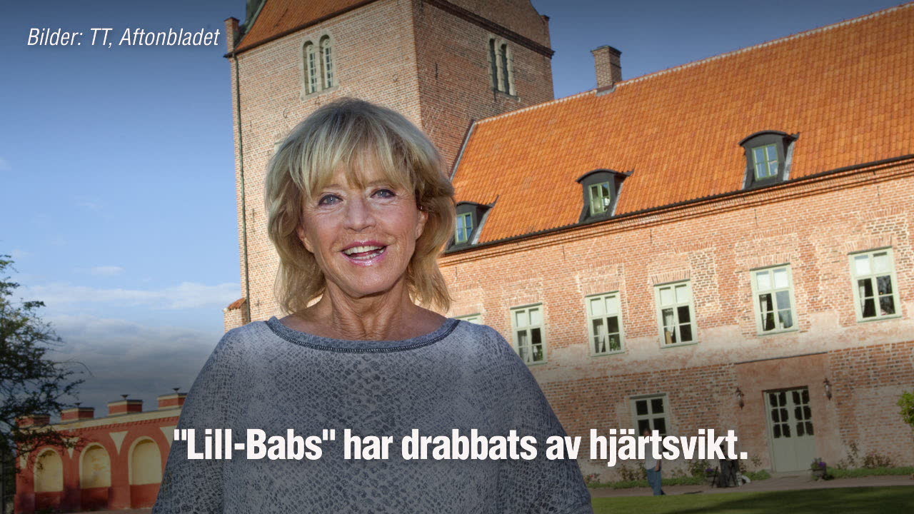 Lill-Babs drabbad av hjärtsvikt