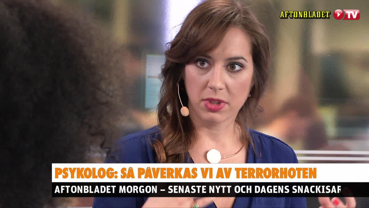 Psykolog: Så påverkas vi av terrorhoten