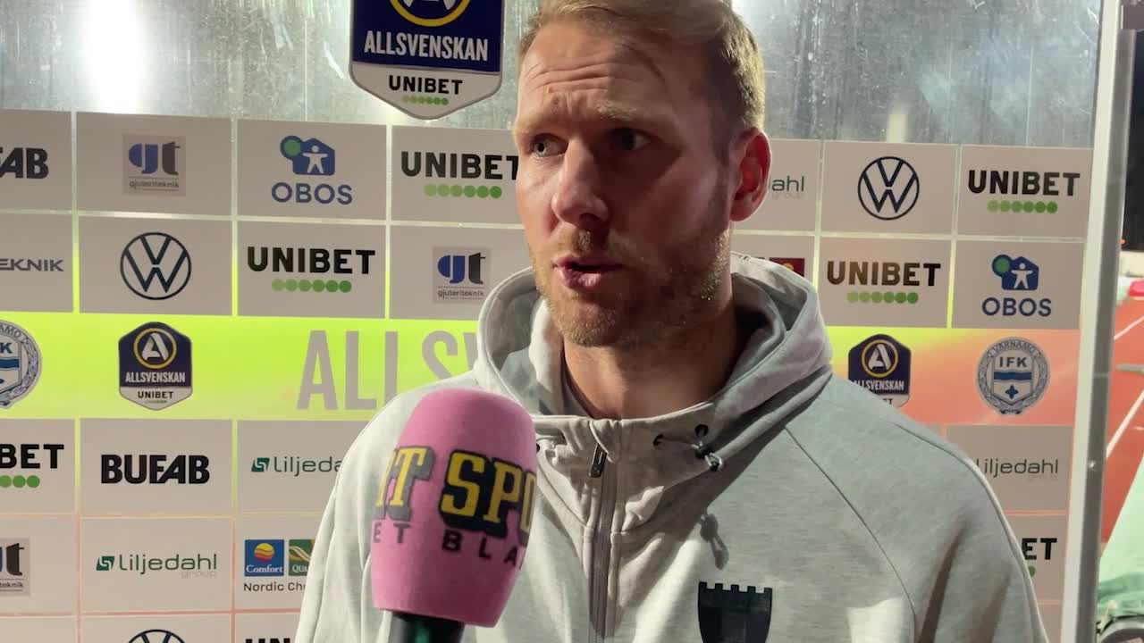 Toivonen efter 0-0 mot Värnamo: "Inte tillräckligt skärpta"