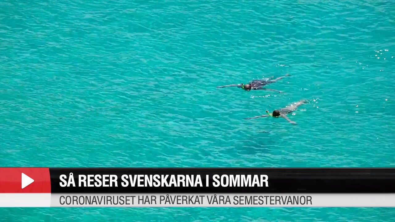 Så reser svenskarna i sommar