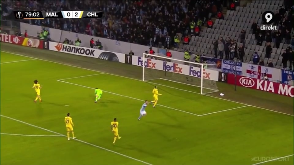 Hoppet lever för Malmö – föll mot engelska storlaget